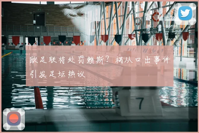 欧足联将处罚赖斯？祸从口出事件引发足坛热议